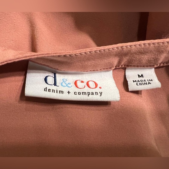 Blouse  M , Brand D & Co. Orange light - Picture 5 of 6